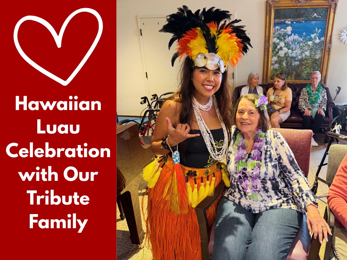 Our Annual Hawaiian Luau at Tribute Senior Living