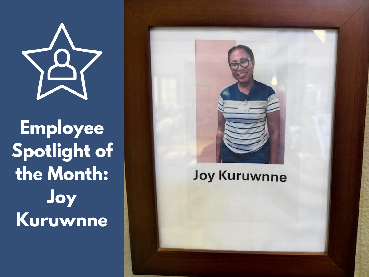 Meet Joy Kuruwnne, Our September Employee of the Month